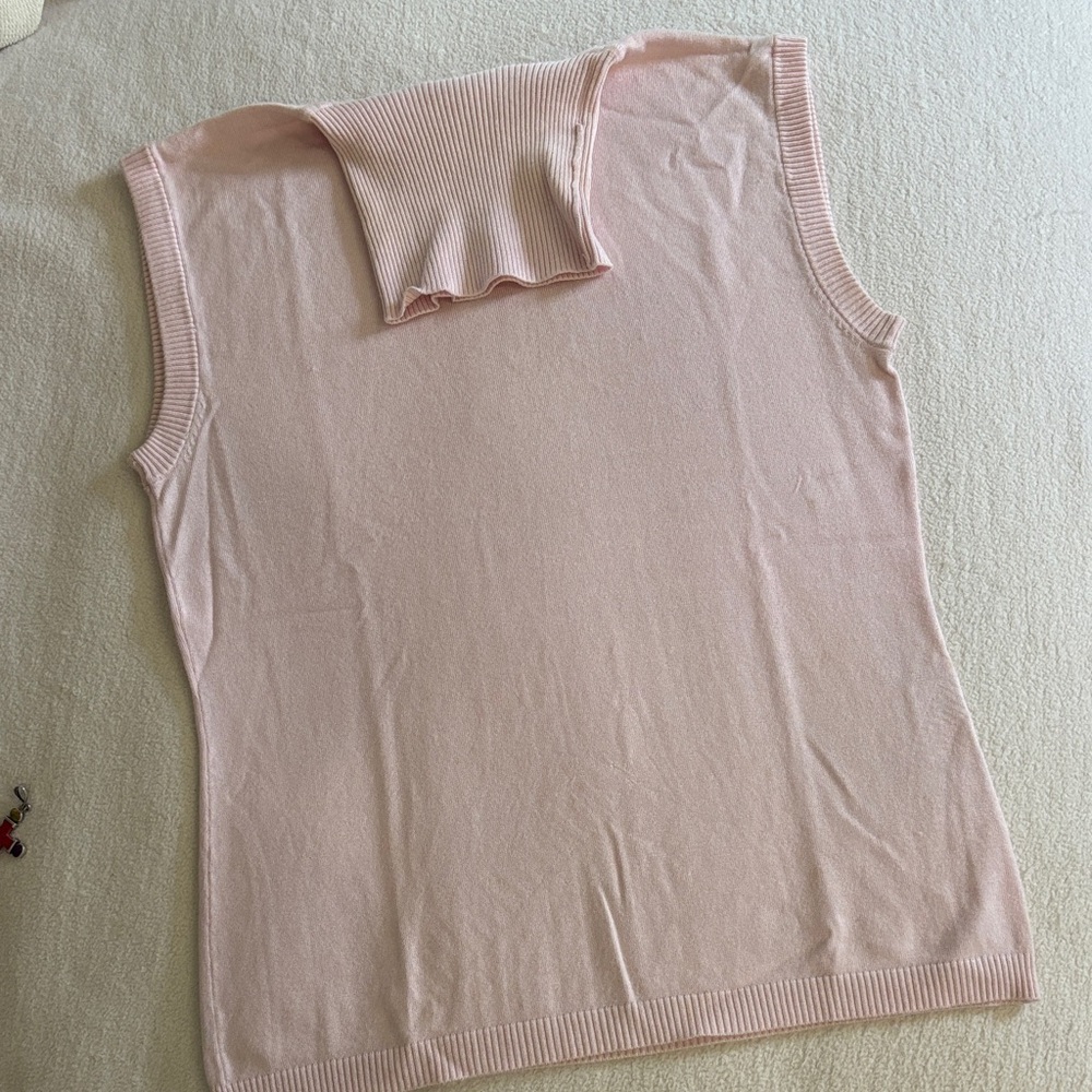 Blush Pink Sleeveless Tank Top